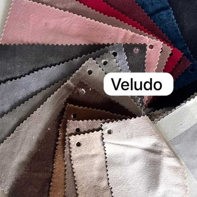 Tecido de Veludo para Estofados - Várias Cores