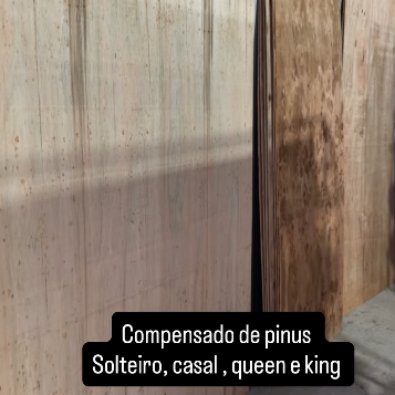 Chapa de Compensado de Pinus para Base de Cama